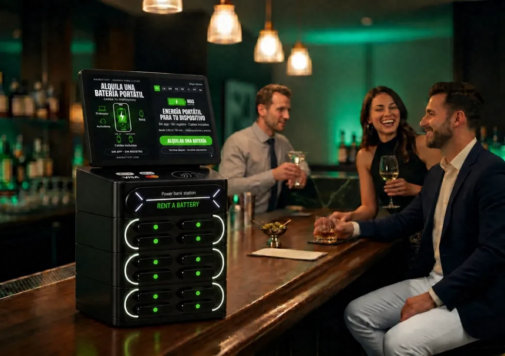 Lloguer de power banks per a casinos