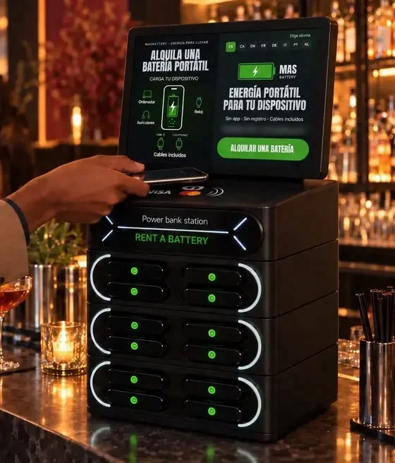 On col·locar les estacions de power banks al teu casino